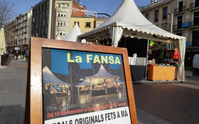 La Fira Artesana de Nadal de Sabadell està oberta fins al 5 de gener | Pau Duran